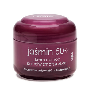Ziaja jaśmin krem przeciw zmarszczkom na noc 50+, 50ml