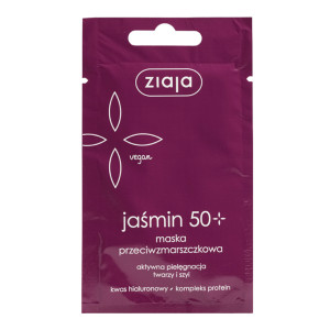 Ziaja jaśmin maska przeciwzmarszczkowa 50+, 7ml