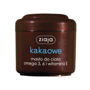 Ziaja masło kakaowe do ciała omega 3, 6 i witamina e,  200ml