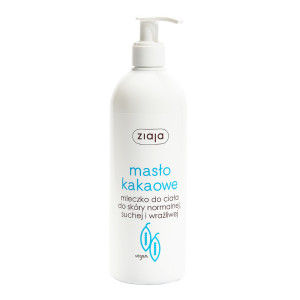 Ziaja masło kakaowe mleczko do ciała do skóry normalnej, suchej i wrażliwej, 400ml