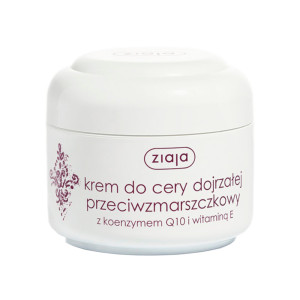 Ziaja krem przeciwzmarszczkowy do cery dojrzałej z koenzymem q10 i witaminą e, 50ml