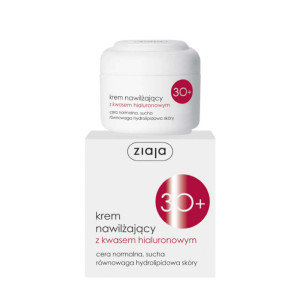Ziaja krem nawilżający z kwasem hialuronowym 30+, 50ml