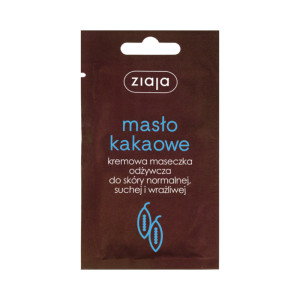 Ziaja masło kakaowe, kremowa maseczka odżywcza, saszetka, 7ml