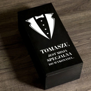 Spersonalizowane pudełko dla świadkowej/ świadka Wzór 273