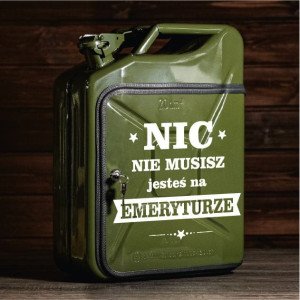 Kanister dla emeryta - karnister barek WZÓR 3
