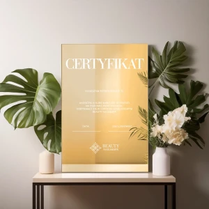 Lustrzany Certyfikat wzór 1
