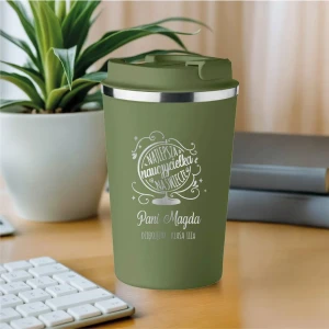 Personalizowany kubek termiczny dla nauczyciela- wzór 3