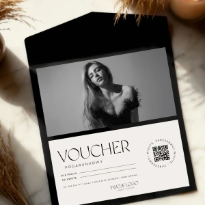 Papierowy voucher podarunkowy ze zdjęciem WZÓR 957