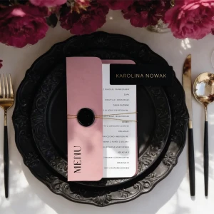 menu papierowe - Kolekcja Manhattan
