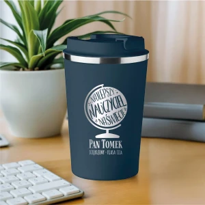 Personalizowany kubek termiczny dla nauczyciela- wzór 1