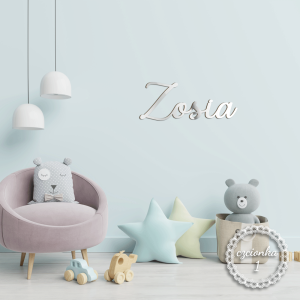 Napis do pokoju dziecka- lustrzany- Imię