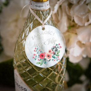 Satynowe zawieszki na alkohol- akrylowe -WZÓR 145