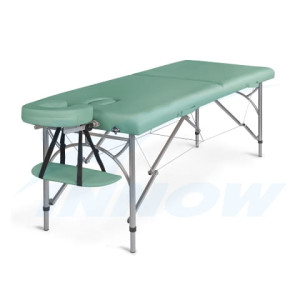 Stół rehabilitacyjny składany, aluminiowy, 2-częściowy