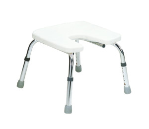 Taboret prysznicowy z wycięciem U