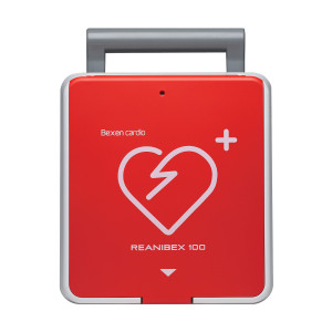 Defibrylator AED Reanibex 100, wersja półautomatyczna