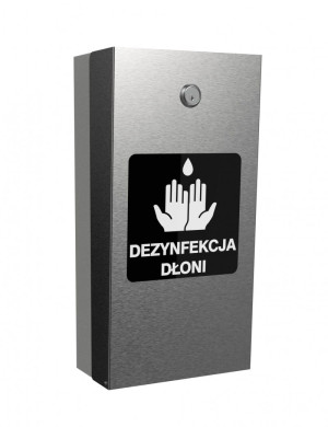 Wiszący automatyczny dozownik płynu ze stali nierdzewnej PS04