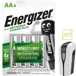 4 x Akumulatorki AA 2000mAh Energizer