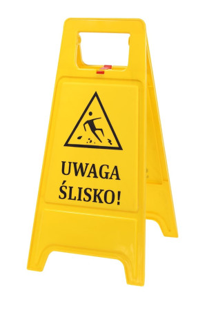 tablica „ŚLISKA PODŁOGA”