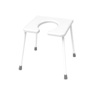 Taboret prysznicowy z wycięciem i otworem