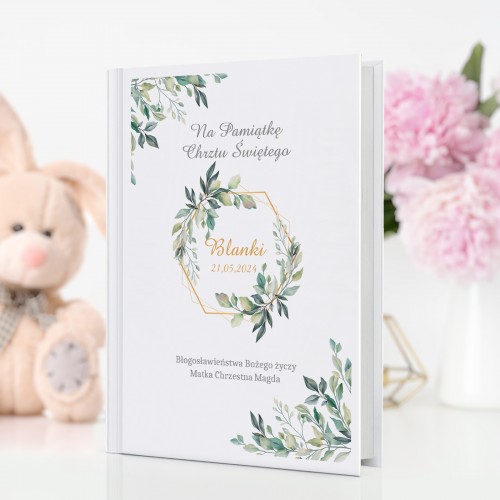 Biblia dla dzieci z nadrukiem na chrzest - Błogosławieństwo