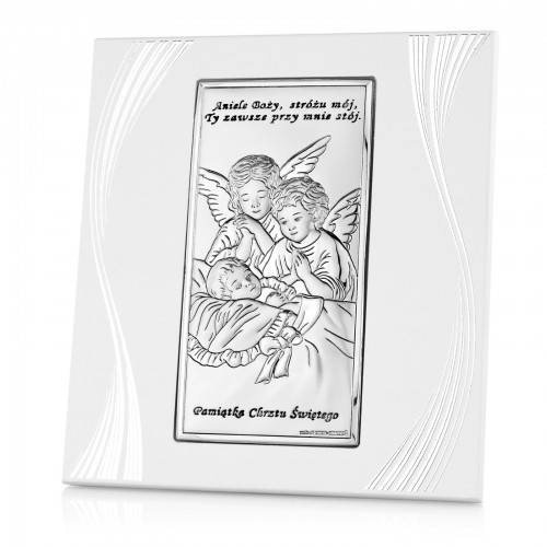 Obrazek z personalizacją na prezent z okazji Chrztu Świętego