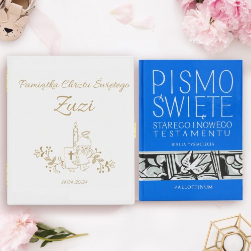 Pismo Święte Stary i Nowy Testament w szkatułce - Święta historia