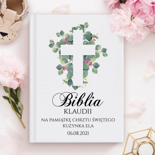 Biblia dla dzieci z personalizacją na chrzest - Boża Nowina