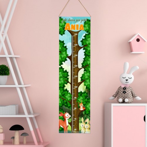 Miarka wzrostu na prezent dla dziecka - Urosnę Wysoko