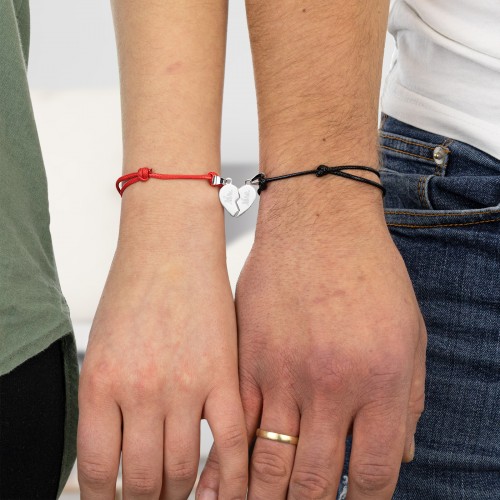 Bransoletki dla par z grawerem - Mr & Mrs