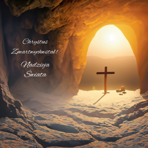 Baner na Wielki Post i Wielkanoc - wzór 16