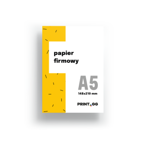 Papier firmowy A5