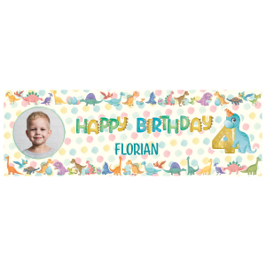 Baner urodzinowy personalizowany - wzór 4
