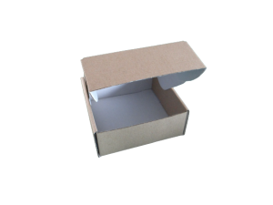 Karton fasonowy FEFCO427 120x120x50 mm Fala E biały wewn.