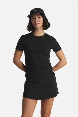 Vuori Lux Tee Dames Zwart L
