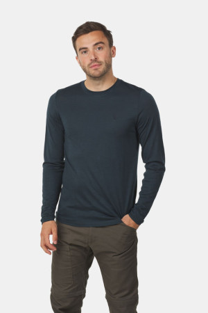 Fjällräven Abisko Wool Merino Longsleeve Heren Blauw M