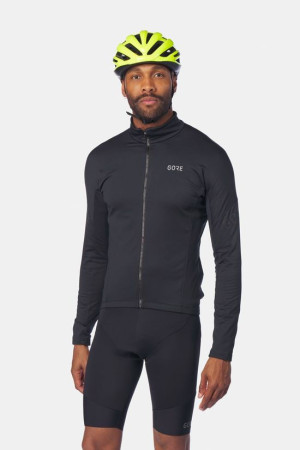 Gore Wear C3 Thermo LS Jersey Fietsshirt Zwart L
