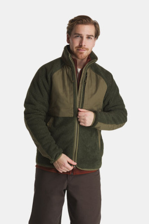 Fjällräven Vardag Pile Fleecejas Groen L