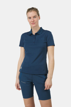 Vaude Essential Polo Shirt Dames Blauw 40