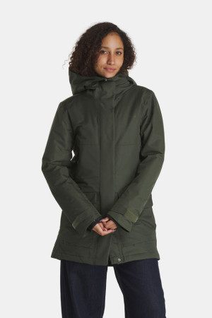 Didriksons Frida 7 Parka Dames Groen 44
