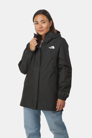 The North Face Antora Rain Parka - Refit Jas Dames Zwart S