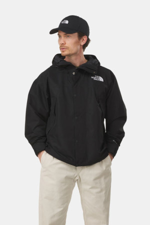 The North Face M Dryvent Mono Mountain Jacket Hardshell Jas Zwart L