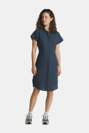 Fjällräven Övik Hemp Jurk Dames Blauw S