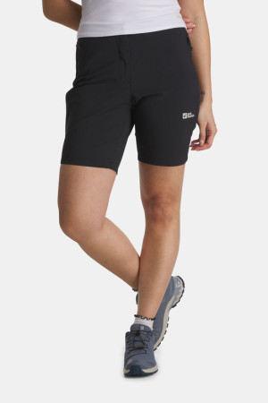 Jack Wolfskin Hikeout Korte Broek Dames Zwart 38