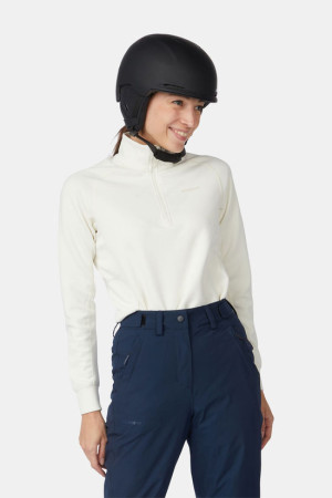 Ayacucho Nouva Tech Fleece 1/4 Zip Dames Geel XL