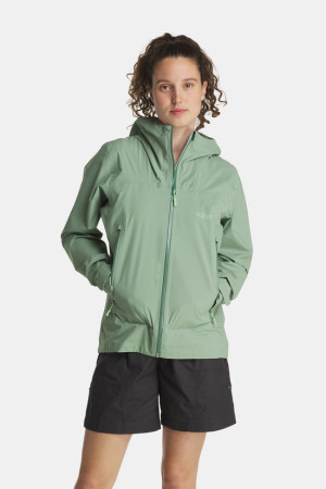 Rab Firewall Light Hardshell Jas Dames Groen 16