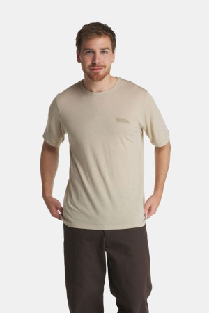 Fjällräven Abisko Wool Logo T-shirt Grijs XXL