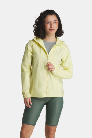 Haglöfs L.I.M Mimic Barrier Hood Isolatiejas Dames Geel XL