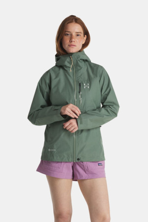 Haglöfs Alert Gore-Tex Hardshell Jas Dames Groen L