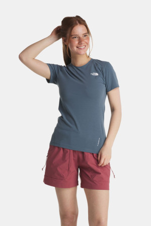 The North Face Lightning Alpine S/S T-Shirt Dames Grijs L