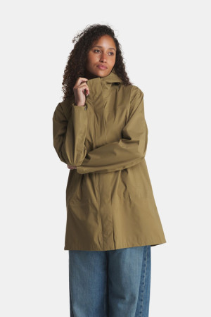 The North Face Voyage Rain 3L Hooded Parka Dames Groen L